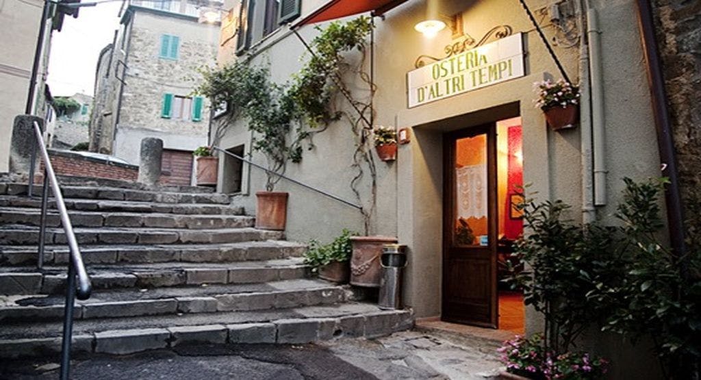 Photo of restaurant Ristorante Pizzeria D'altri Tempi in Montalcino, Siena